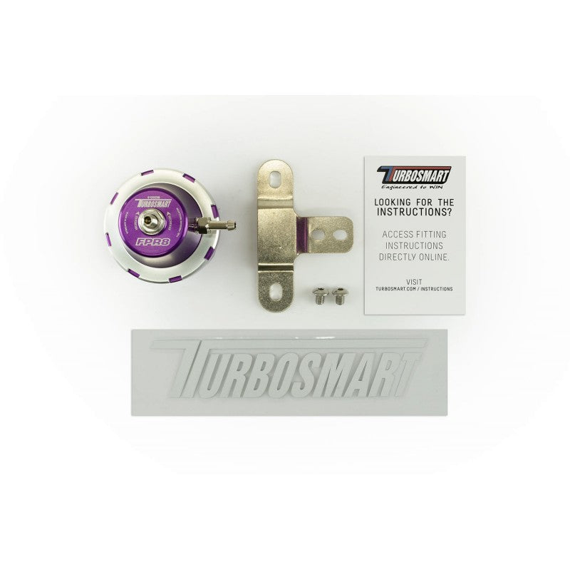 TURBOSMART TS-0404-1033 Fuel Pressure Regulator -8AN Purple Photo-5