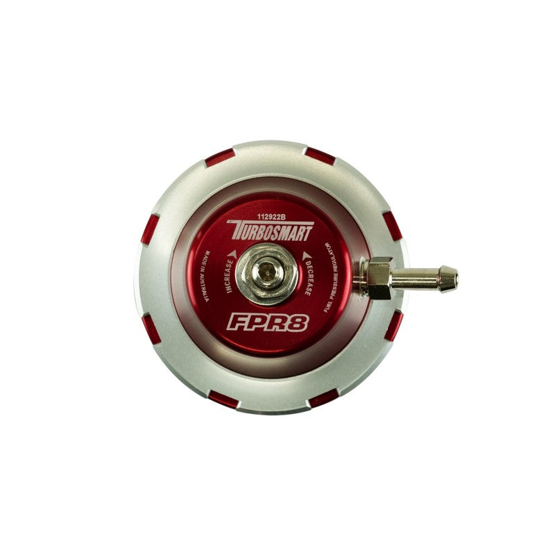 TURBOSMART TS-0404-1034 Fuel Pressure Regulator -8AN Red Photo-3