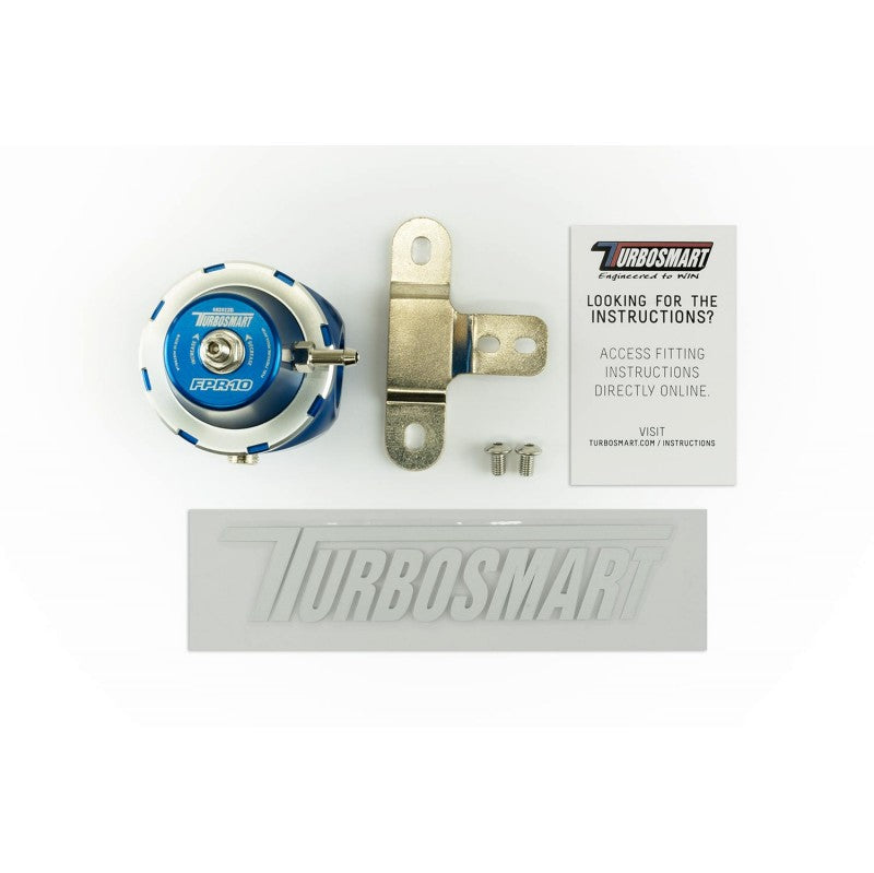 TURBOSMART TS-0404-1041 Fuel Pressure Regulator -10AN Blue Photo-5 