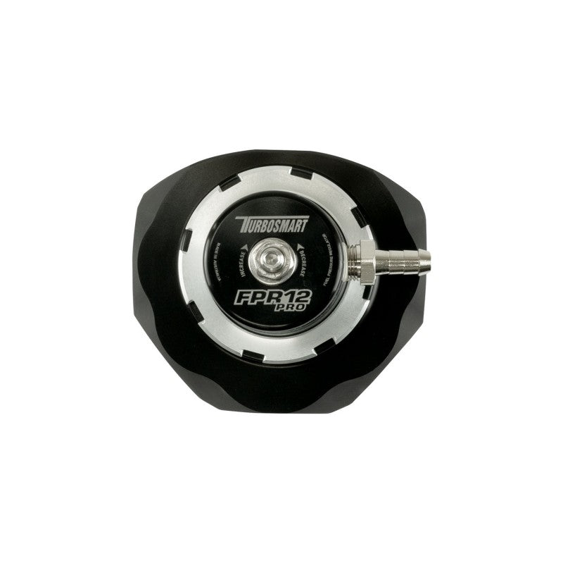 TURBOSMART TS-0404-1252 Fuel Pressure Regulator -12AN Pro Black Photo-3