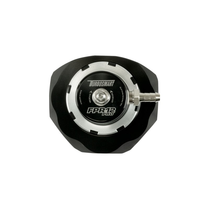 TURBOSMART TS-0404-1252 Fuel Pressure Regulator -12AN Pro Black Photo-3 