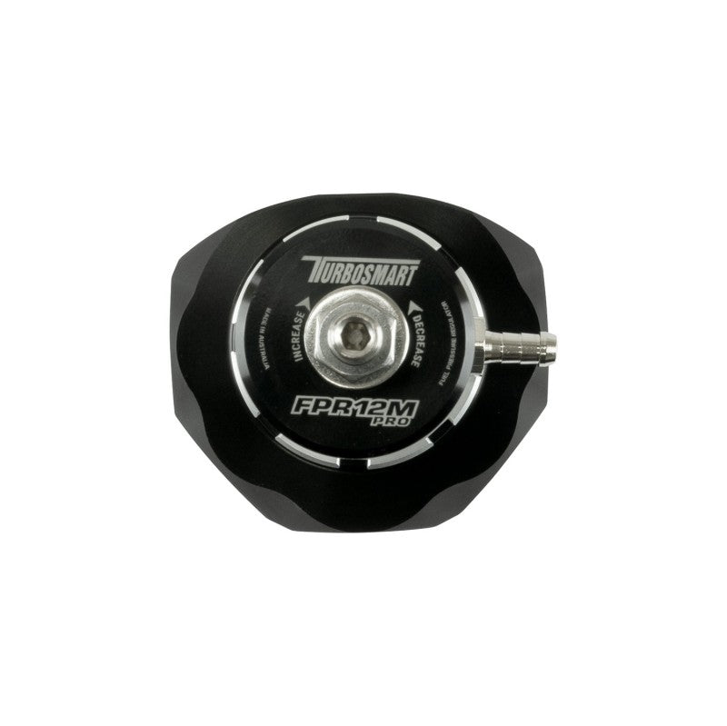TURBOSMART TS-0404-1352 Fuel Pressure Regulator -12AN Pro M Black Photo-3