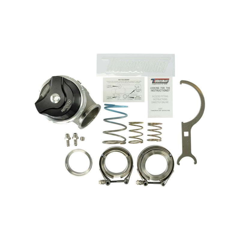 TURBOSMART TS-0554-1242 External Vestgate for Compressed Gas GenV WG50CG ProGate50 7psi Black Photo-5