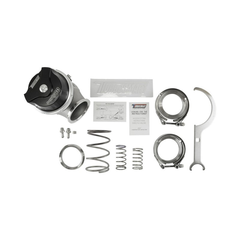 TURBOSMART TS-0555-1242 External Vestgate for Compressed Gas WG60 GenV Powergate 60 7psi Black Photo-4