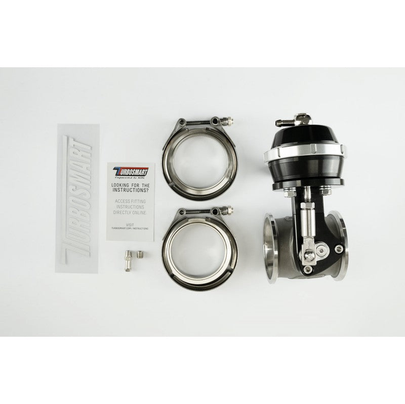 TURBOSMART TS-0565-1212 External Wastegate PSG50V Pneumatic StraightGate (Vacuum) 6 InHg Black Photo-5