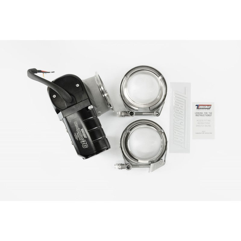 TURBOSMART TS-0567-1002 External Wastegate Electronic eSG76 StraightGate Black Photo-5