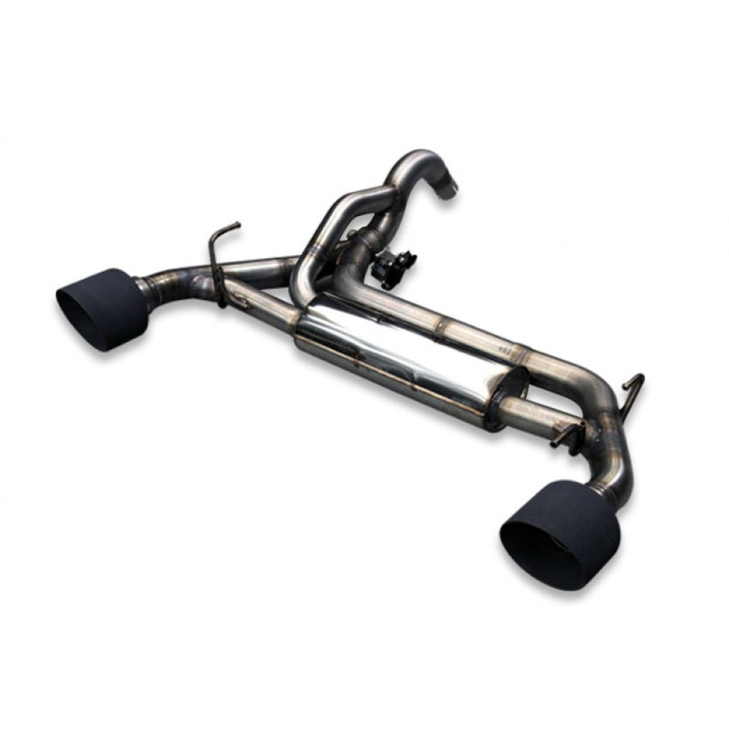 TUBI STYLE TSAB500C08.050.VC Exhaust with Pneumatic Valve for ABARTH 500 / 595 / 695 Photo-1