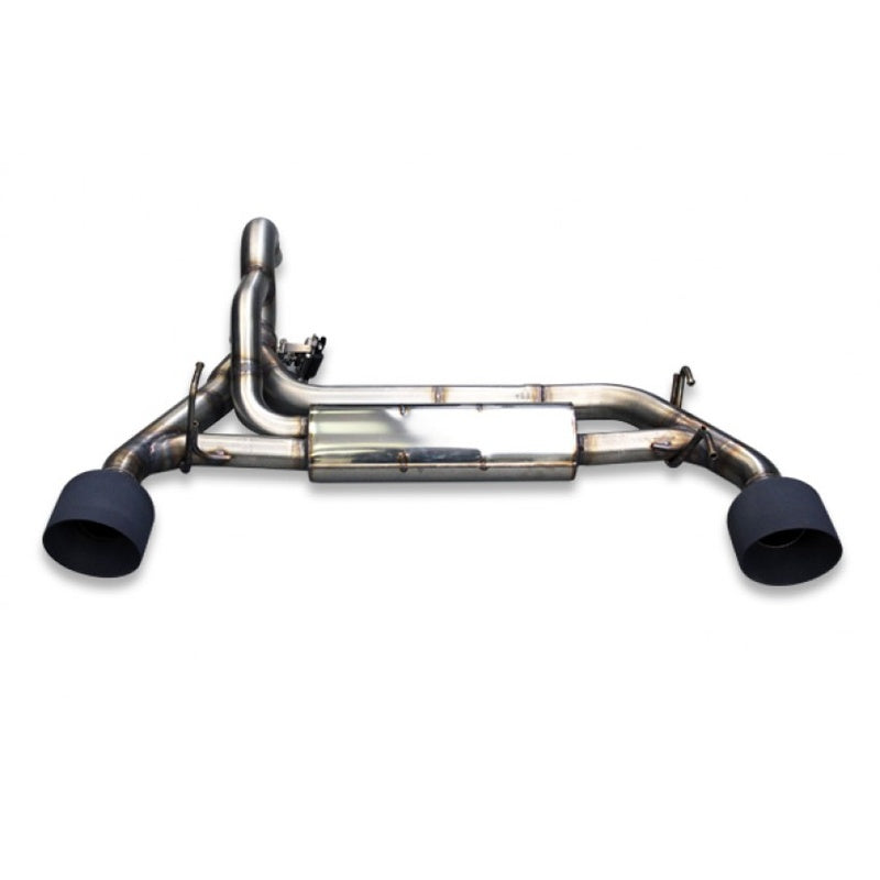 TUBI STYLE TSAB500C08.050.VC Exhaust with Pneumatic Valve for ABARTH 500 / 595 / 695 Photo-0