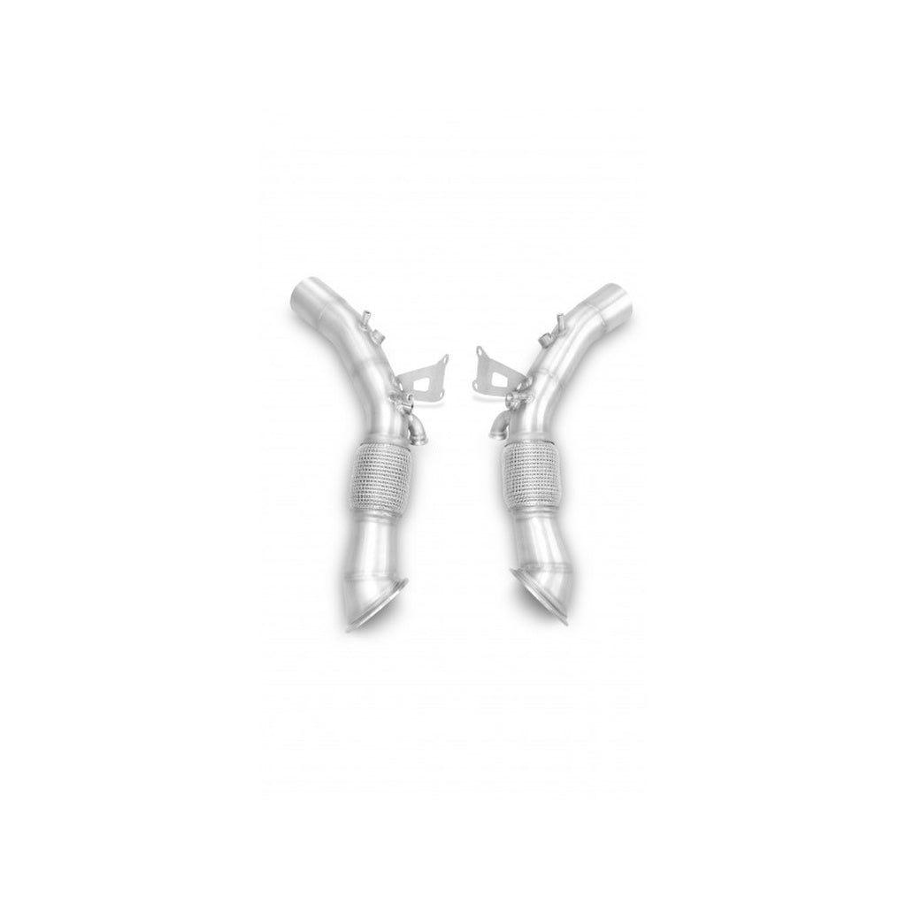 TUBI STYLE TSFESF90B19.013.I Catalytic Converters Removal Pipes for FERRARI SF90 / SF90XX Photo-0