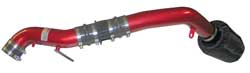 K&N 69-5300TR Performance Air Intake System TYPHOON; HYUNDAI TIBURON, 03, V6-2.7L, (RED) Photo-0