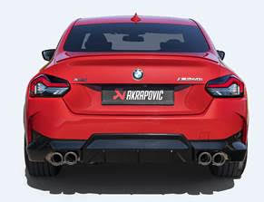 AKRAPOVIC S-BM/T/32H Slip-On Line (Titanium) for BMW M240i (G42) 2022-2024 Photo-0
