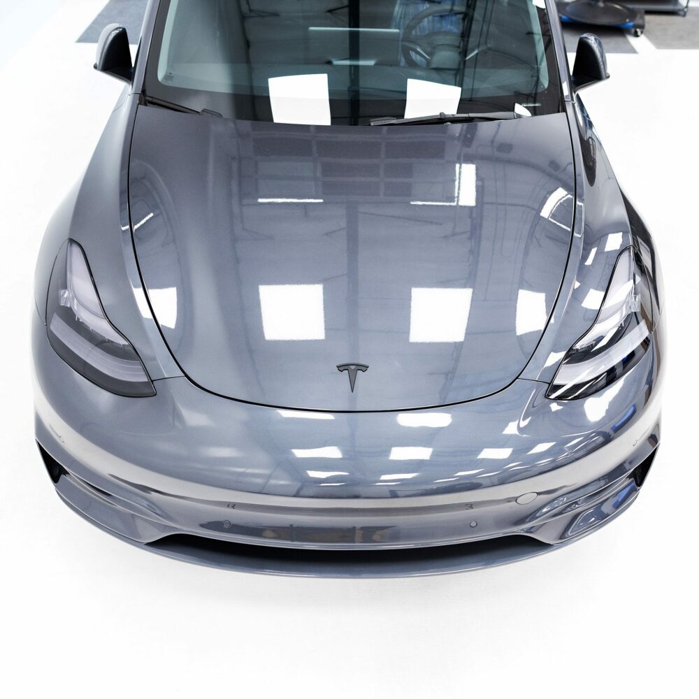UNPLUGGED PERFORMANCE UP-MY-328-4.1 Ascension Front Fascia System (Front Bumper), With Sensor Holes, Painted Midnight Silver PMNG Photo-0