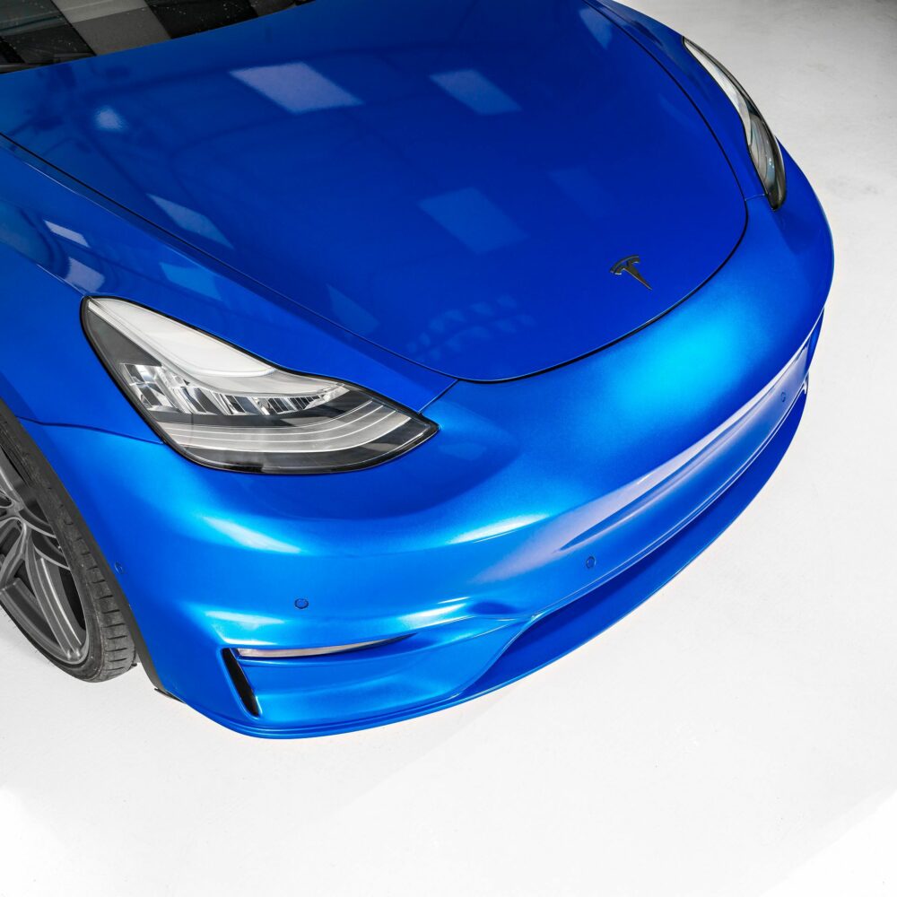 UNPLUGGED PERFORMANCE UP-MY-328-9.1 Ascension Front Fascia System (Front Bumper), No Sensor Holes, Painted Deep Blue PPSB Photo-0
