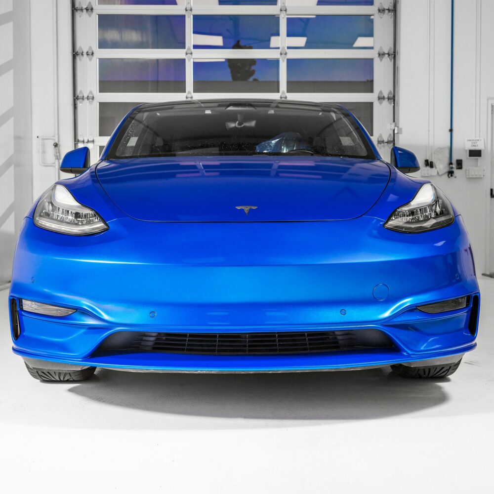 UNPLUGGED PERFORMANCE UP-MY-328-9.1 Ascension Front Fascia System (Front Bumper), No Sensor Holes, Painted Deep Blue PPSB Photo-2