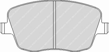 FERODO FCP1419H Front Brake Pads DS2500 for SEAT Ibiza (6L1) / Cordoba (Mk3) Photo-0