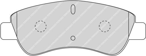 FERODO FDS1399 Front Brake Pads DS Performance for PEUGEOT 206 / 207 / 307 Photo-0