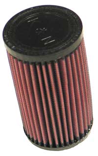 K&N RU-1050 UNIVERSAL Clamp-On Air Filter 1-3/4"10 DEG FLG, 3-1/2"OD, 6"H Photo-0