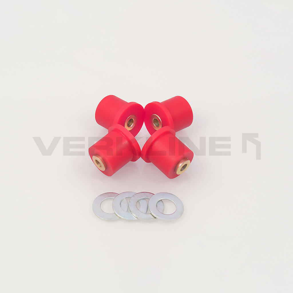 VERKLINE POW-001-75 Polyurethane Bushes Kit 37mm (Street Hardness) for AUDI S2 (B4) Photo-2