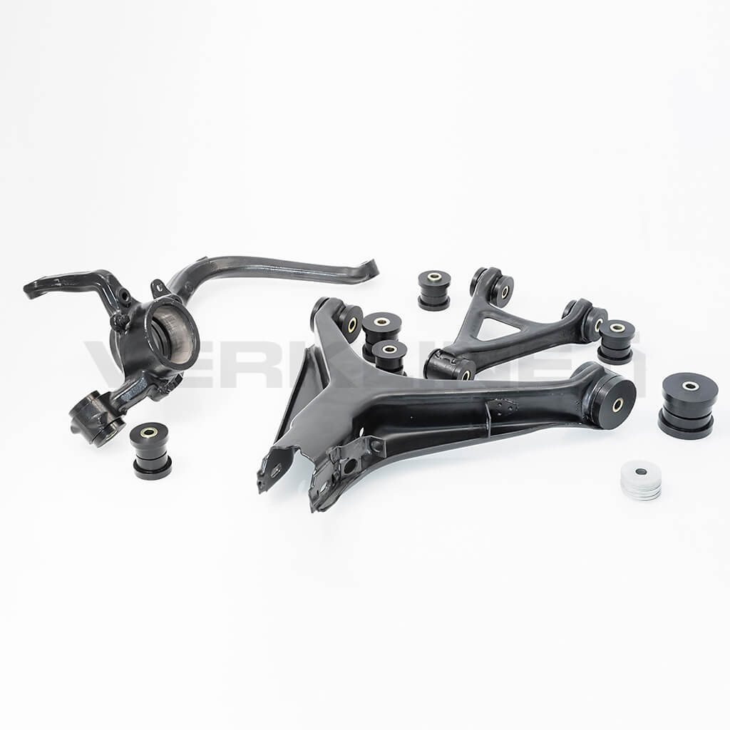 VERKLINE POW-007-85 Full Rear Polyurethane Bushings Set (Track Hardness) for AUDI RS2 / S2 (B4) Photo-0