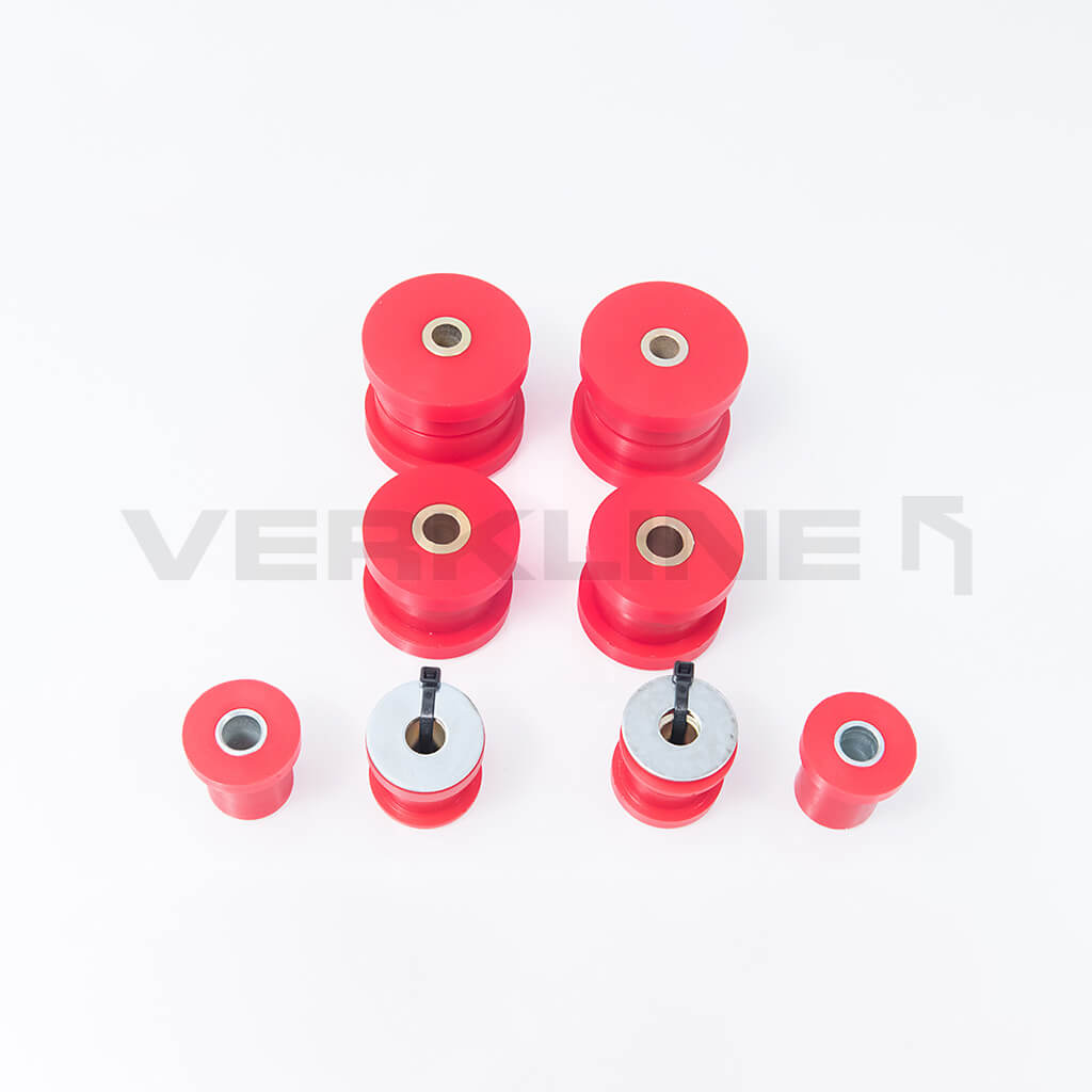 VERKLINE POW-029-75 Full Rear Wishbone Polyurethane Bushings Kit 44 mm (Street Hardness) for AUDI S4 / S6 (C4) Photo-2