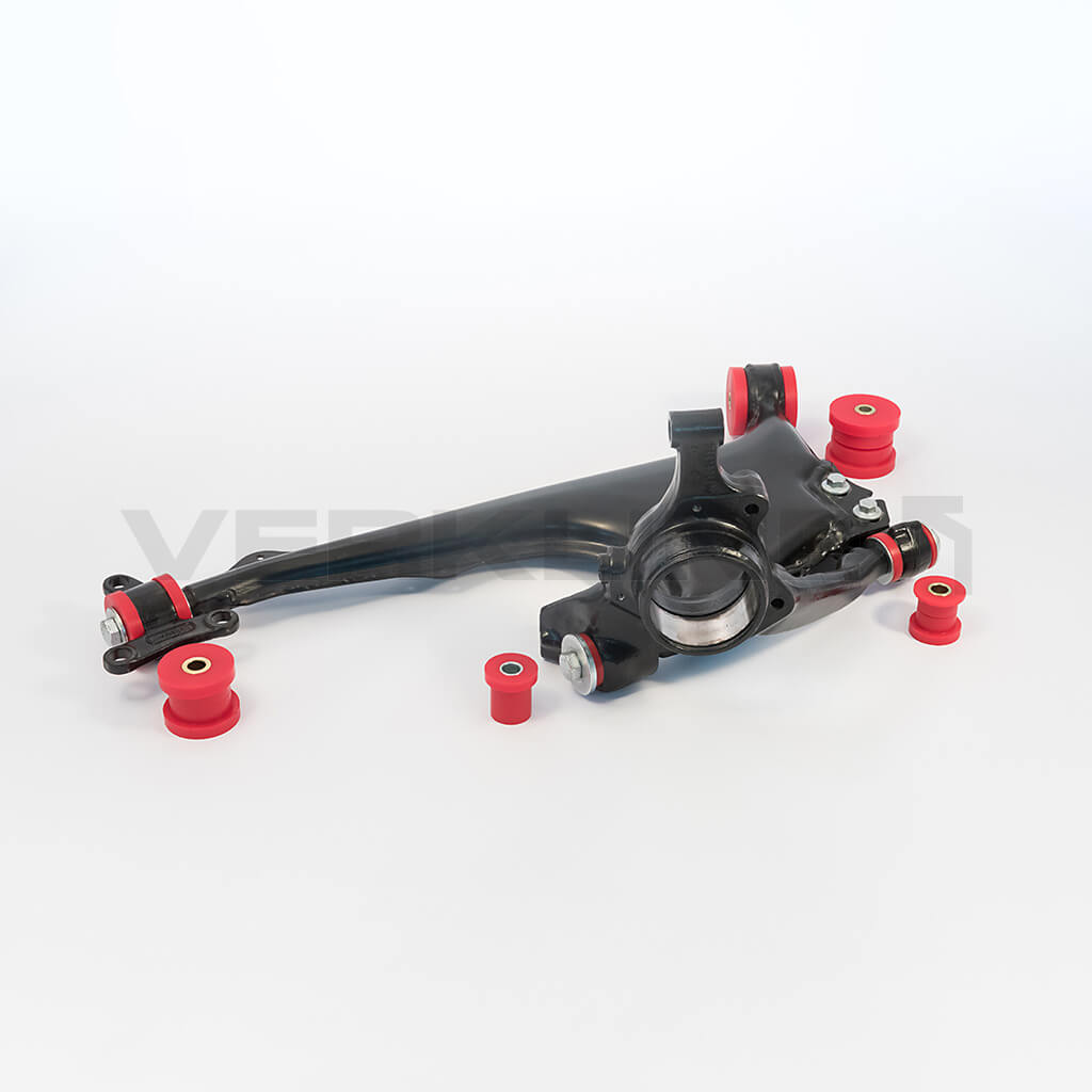 VERKLINE POW-029-75 Full Rear Wishbone Polyurethane Bushings Kit 44 mm (Street Hardness) for AUDI S4 / S6 (C4) Photo-0