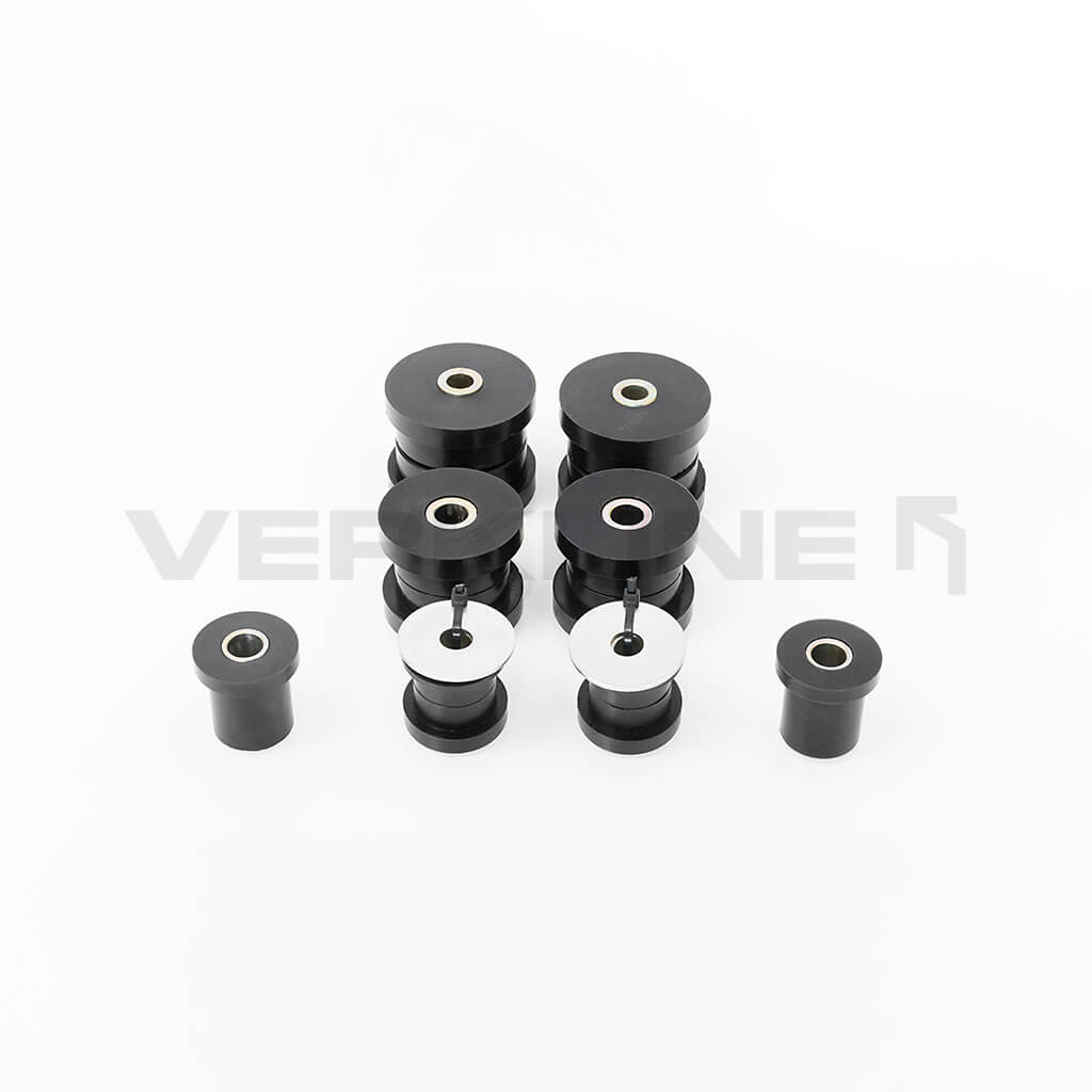 VERKLINE POW-029-85 Full Rear Wishbone Polyurethane Bushings Kit 44 mm Track for AUDI S4 / S6 (C4) Photo-2