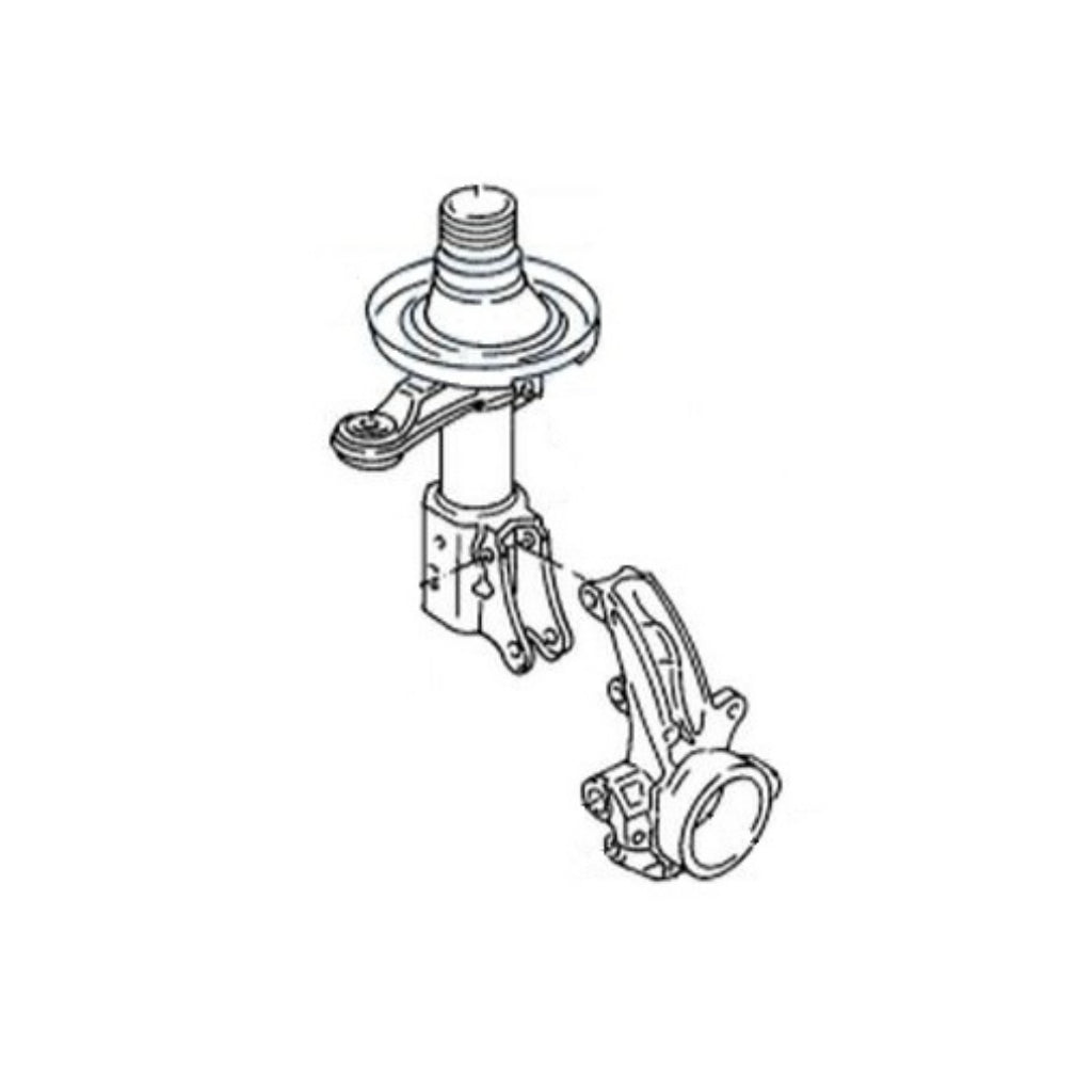 VERKLINE WAS-003 Replica Wishbone Full Set for AUDI S2 (B4) Photo-5