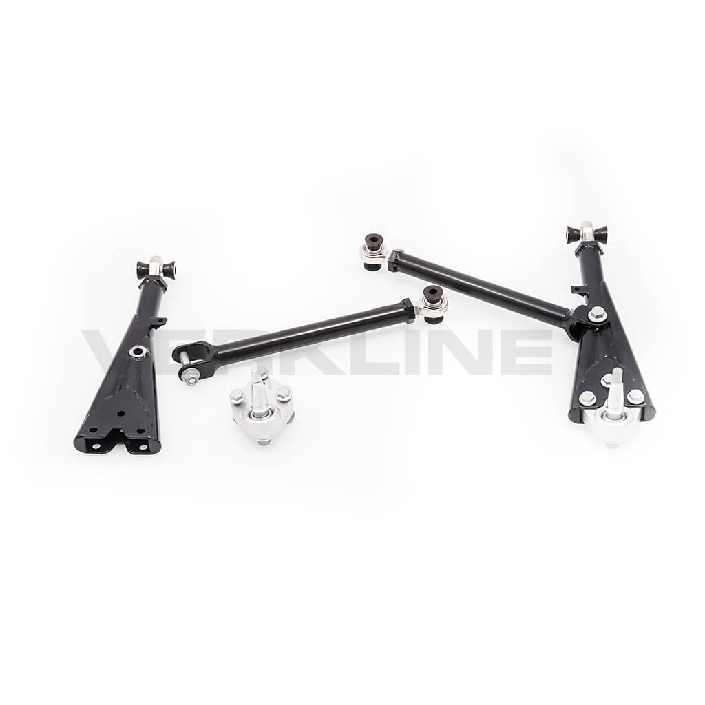 VERKLINE WAS-017 Adjustable Tubular Front Race Wishbones Kit With Modified Kinematics for AUDI RS3 (8Y / 8V) / VW Golf GTI / R (Mk7 / Mk8) Photo-0