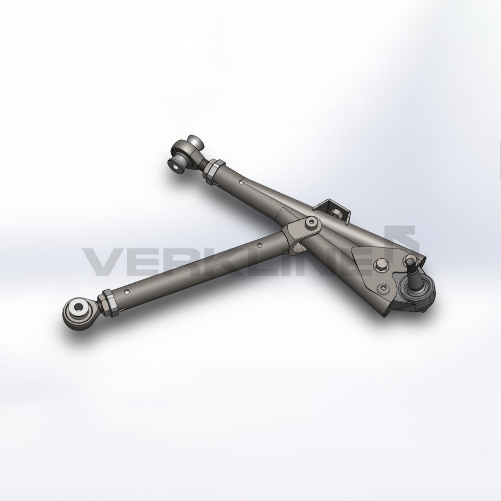 VERKLINE WAS-031 Adjustable Tubular Front Race Wishbones Kit for AUDI S3 (8L) / VW Golf (Mk4) Photo-1
