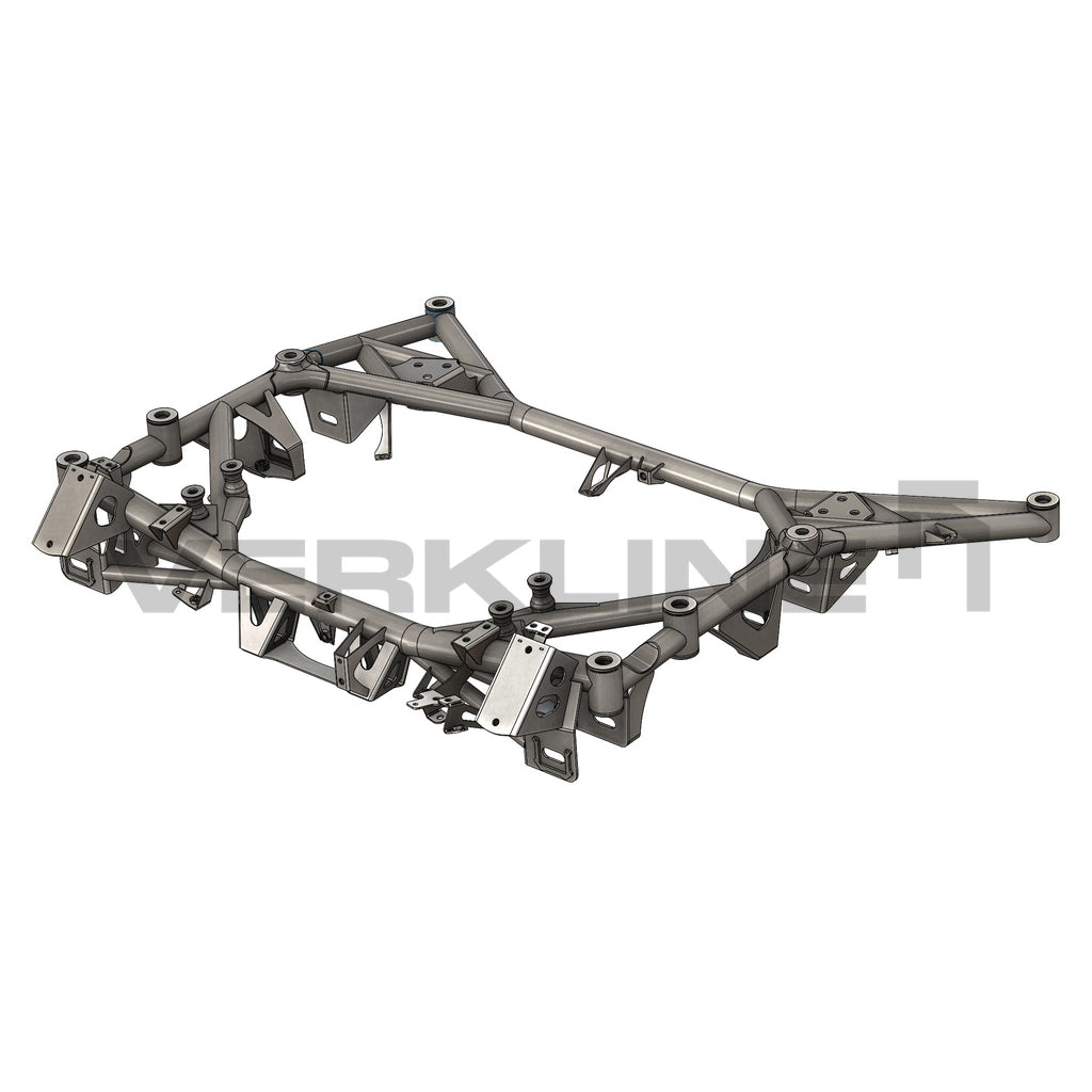 VERKLINE WAS-320 Front Lightweight Tubular Subframe for MERCEDES AMG GT Photo-0