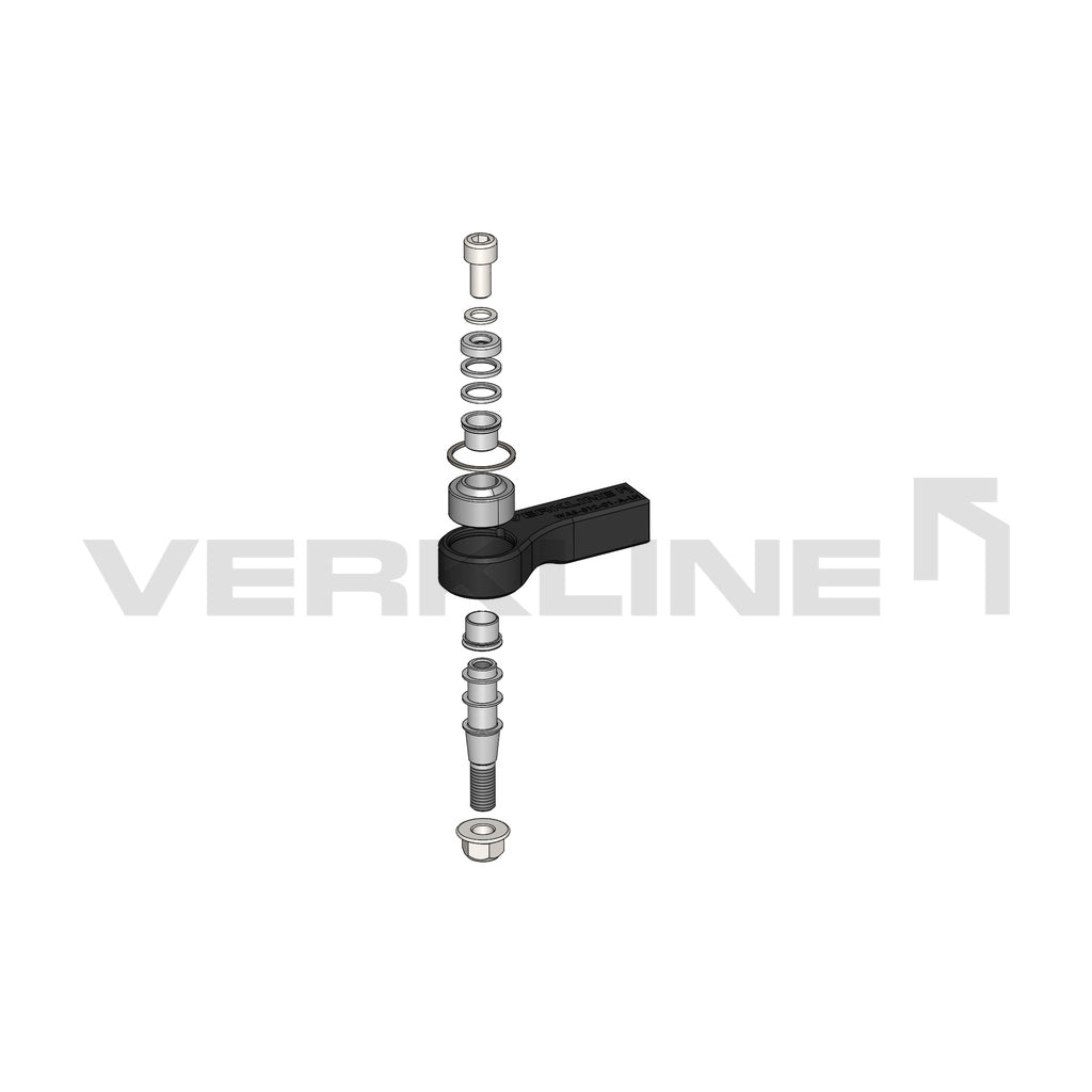 VERKLINE WAS-512 Bump Steer Adjustable Front Tie Rod Ends Kit for AUDI RS3 (8P) / VW Golf GTI / R (Mk5 / Mk6) Photo-2