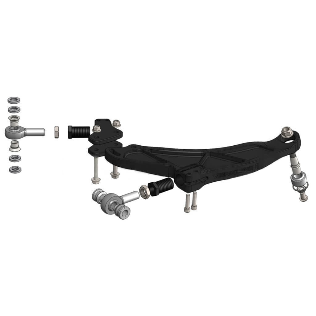 VERKLINE WAS-611 Front Adjustable Billet Aluminium Wishbone for TOYOTA GR Yaris (XP210) 2020- Photo-2