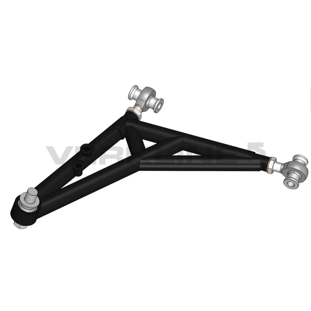 VERKLINE WAS-903-904 Front Tubular Wishbones Kit for MITSUBISHI EVO 7 / 8 / 9 Photo-0