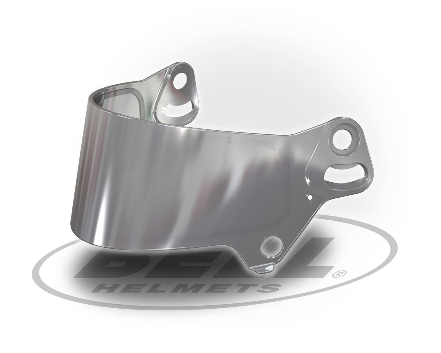 BELL 2010085 Visor SE07 DSAF for KC7 helmet, 2 mm, Silver Mirror Photo-0