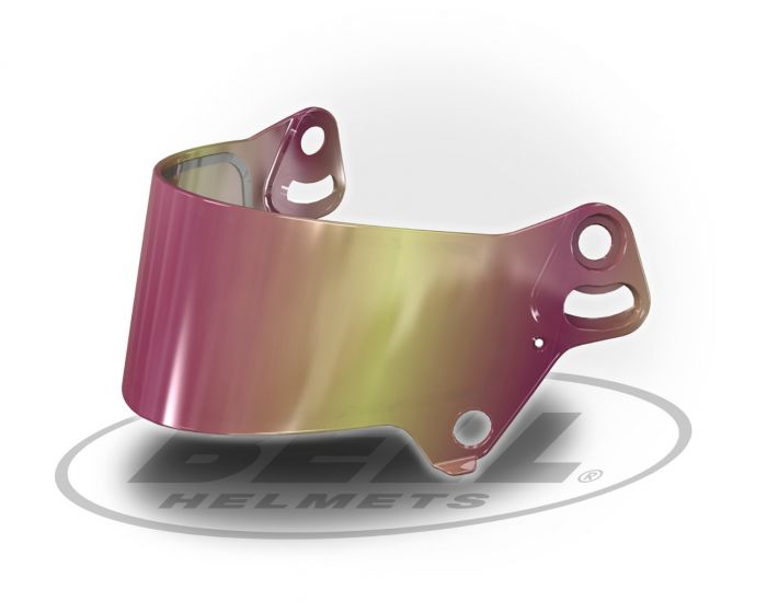 BELL 2010090 Visor SE07 DSAF for KC7 helmet, 2 mm, smoke ML, Red Photo-0