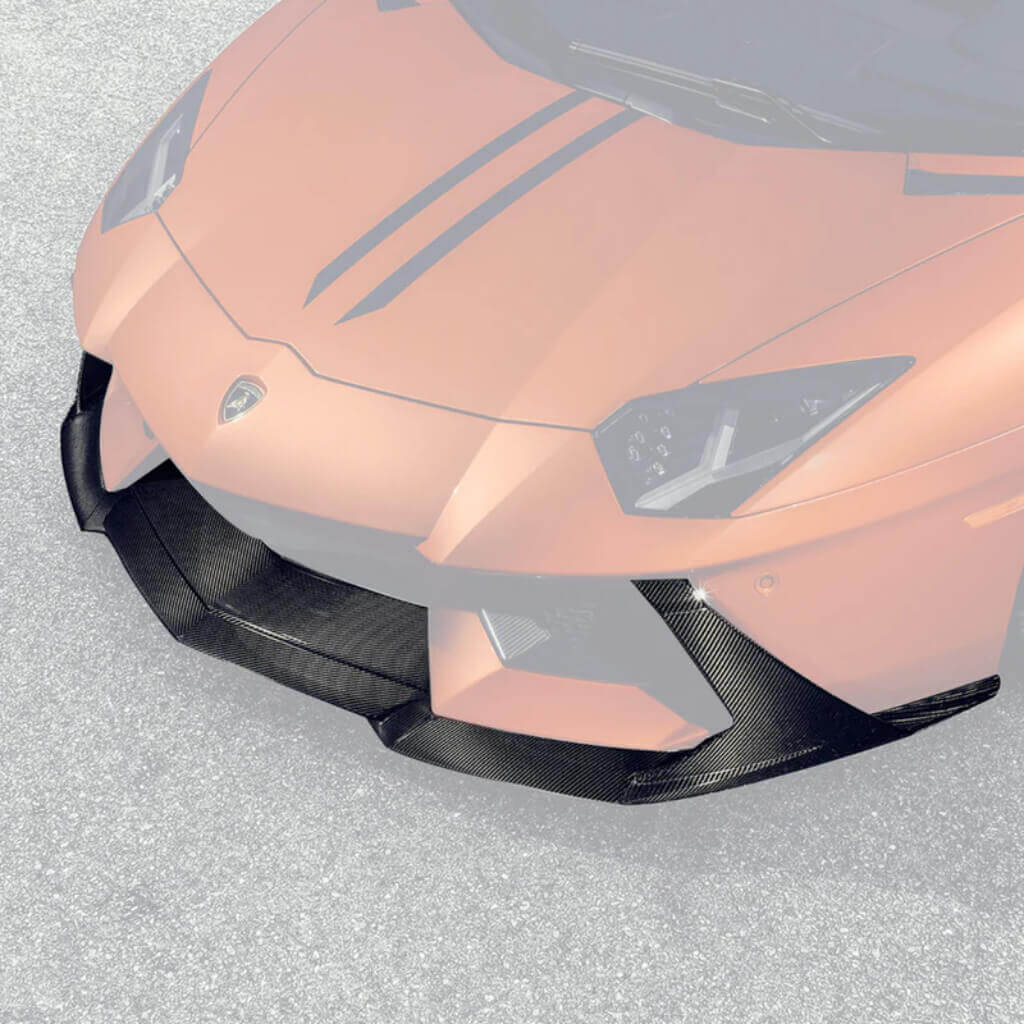 VORSTEINER 0716LOV Front Spoiler ZARAGOZA EDIZIONE (Gloss Carbon) for LAMBORGHINI Aventador LP700-4 2011-2017 Photo-0