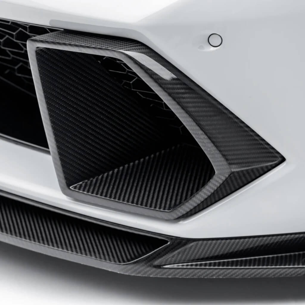 VORSTEINER 0840LOV Air Intake Bezels MONDIALE EDIZIONE (Gloss Carbon) for LAMBORGHINI Huracan LP610-4 / LP580-2 Photo-2