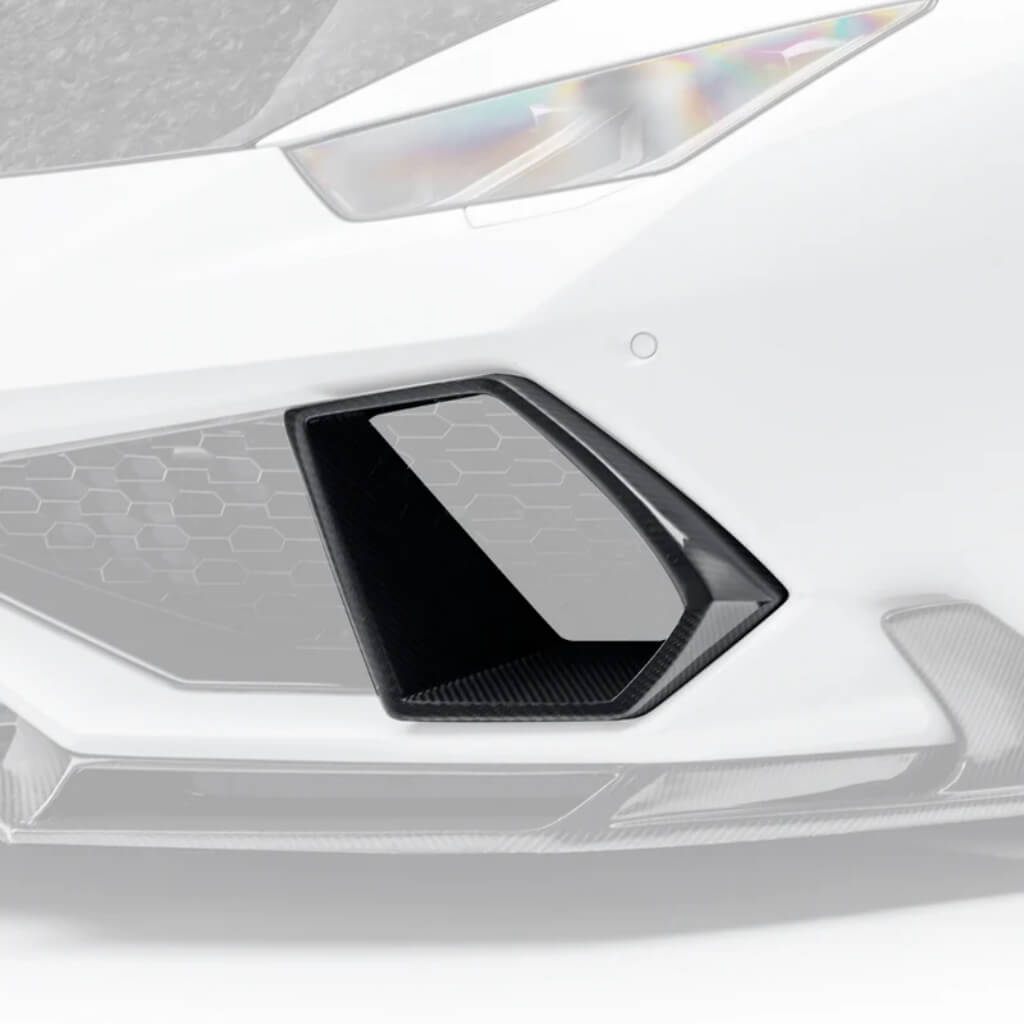 VORSTEINER 0840LOV Air Intake Bezels MONDIALE EDIZIONE (Gloss Carbon) for LAMBORGHINI Huracan LP610-4 / LP580-2 Photo-0