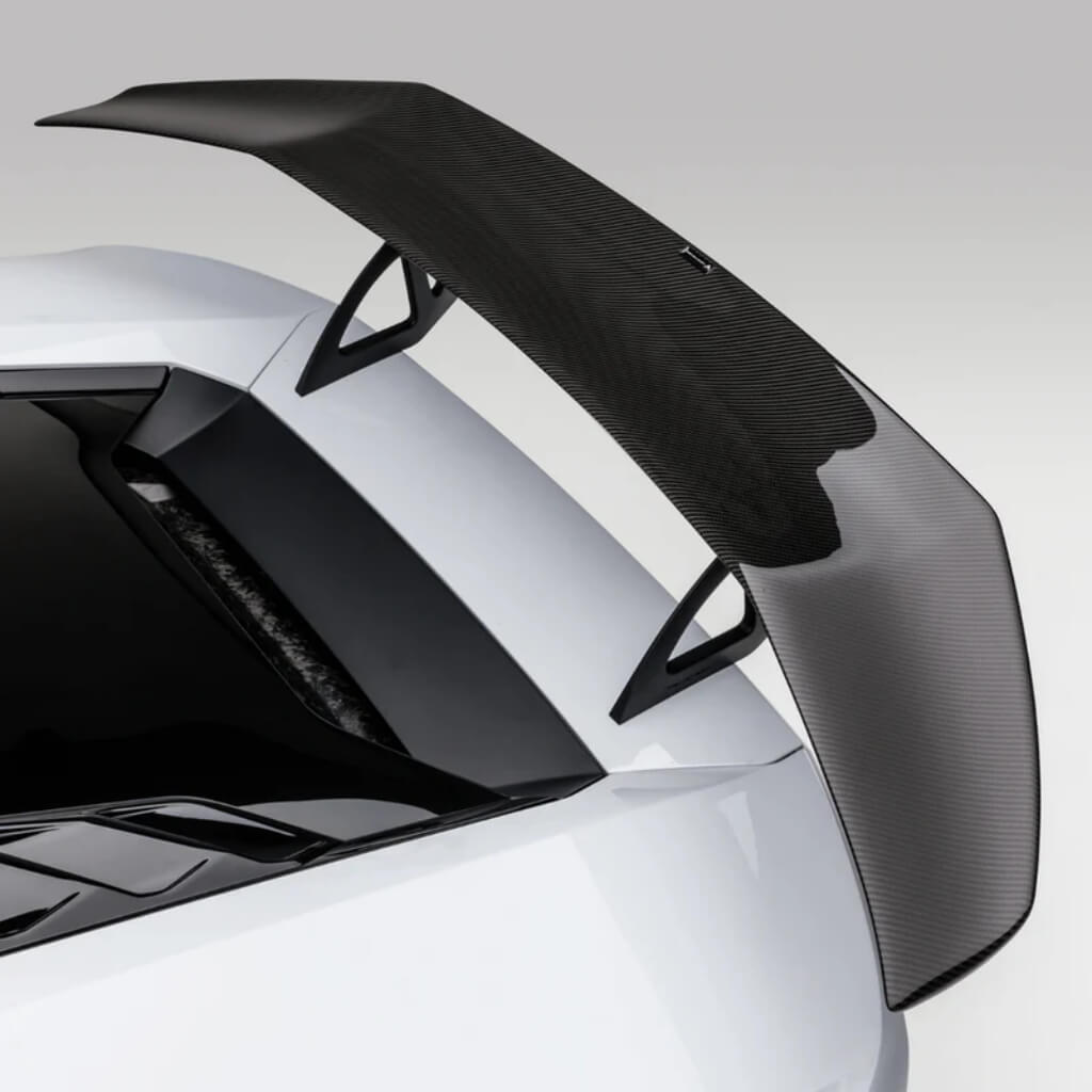 VORSTEINER 0870LOV Wing Blade with Aluminum Uprights MONDIALE EDIZIONE (Gloss Carbon) for LAMBORGHINI Huracan LP610-4 / LP580-2 Photo-1