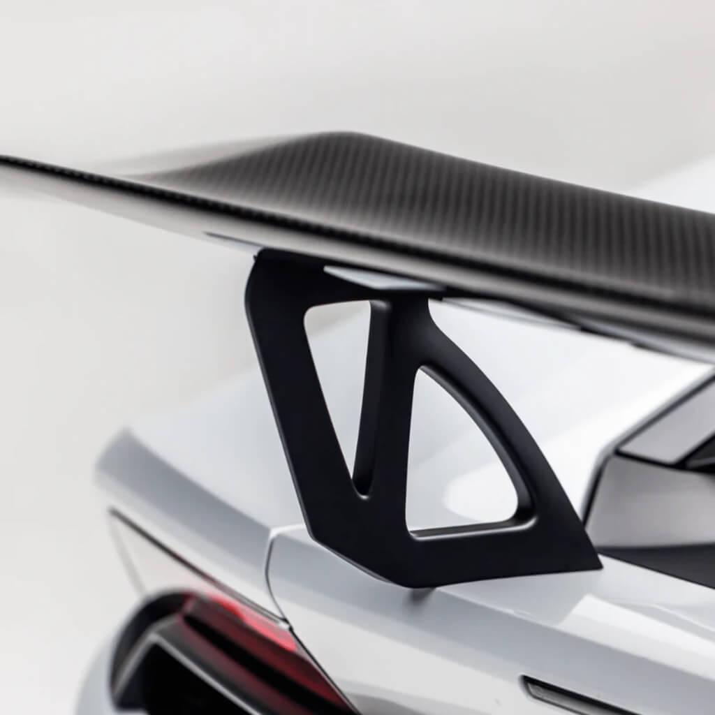 VORSTEINER 0870LOV Wing Blade with Aluminum Uprights MONDIALE EDIZIONE (Gloss Carbon) for LAMBORGHINI Huracan LP610-4 / LP580-2 Photo-3