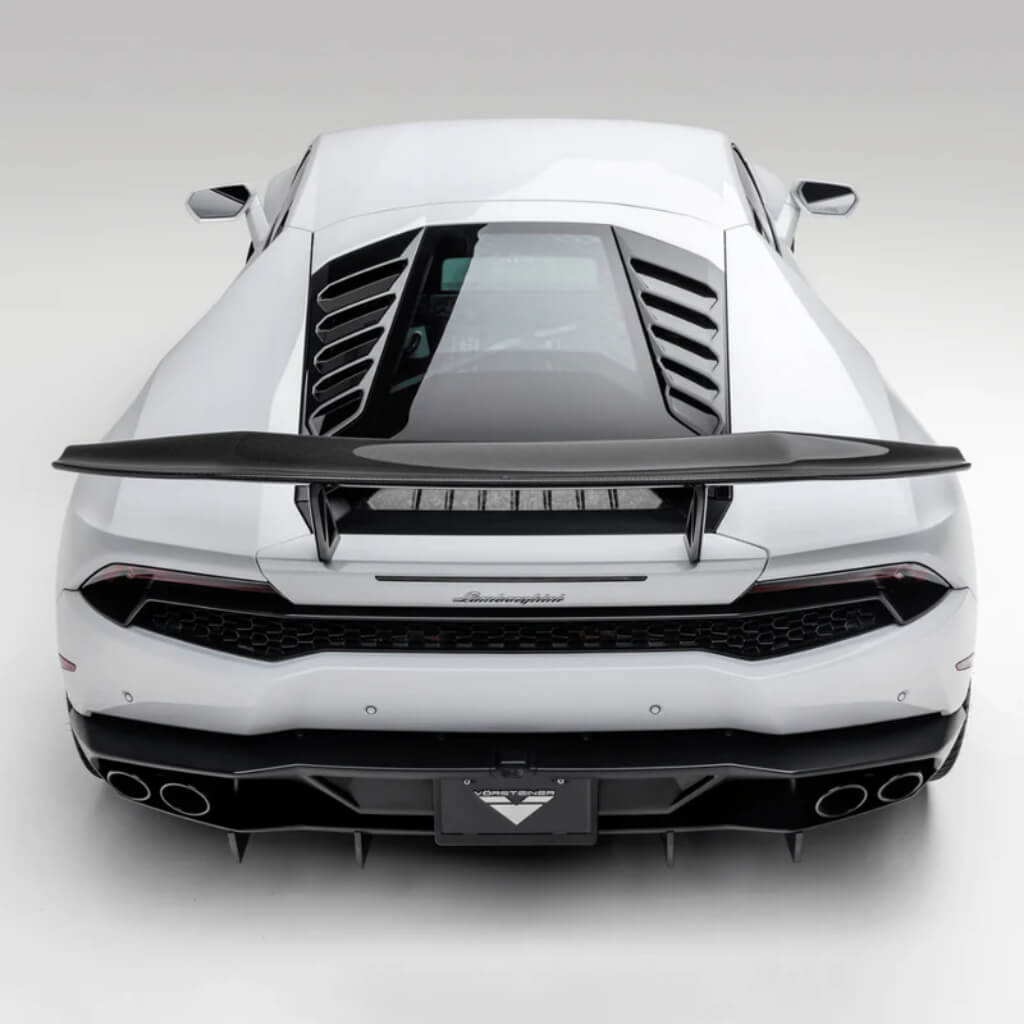 VORSTEINER 0870LOV Wing Blade with Aluminum Uprights MONDIALE EDIZIONE (Gloss Carbon) for LAMBORGHINI Huracan LP610-4 / LP580-2 Photo-7