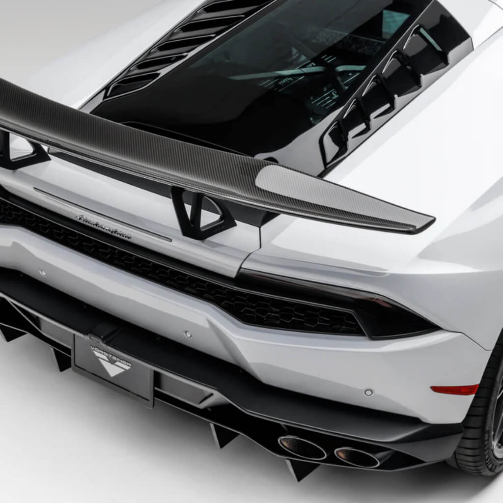VORSTEINER 0870LOV Wing Blade with Aluminum Uprights MONDIALE EDIZIONE (Gloss Carbon) for LAMBORGHINI Huracan LP610-4 / LP580-2 Photo-8