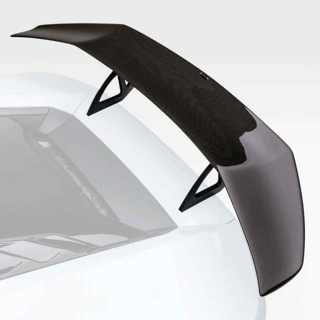 VORSTEINER 0870LOV Wing Blade with Aluminum Uprights MONDIALE EDIZIONE (Gloss Carbon) for LAMBORGHINI Huracan LP610-4 / LP580-2 Photo-0