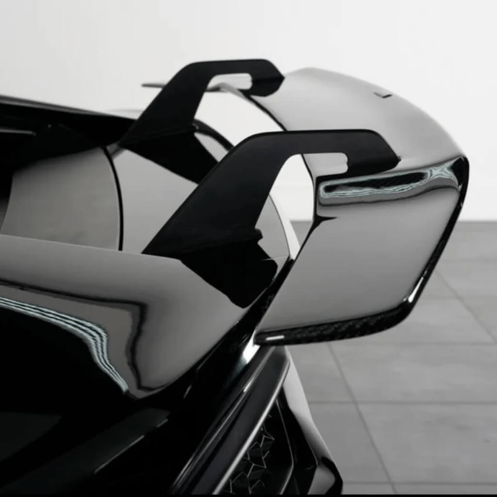 VORSTEINER 0902LOV Wing Blade with Aluminum Uprights VERONA EDIZIONE (Gloss Carbon) for LAMBORGHINI Huracan LP610-4 / LP580-2 Photo-8