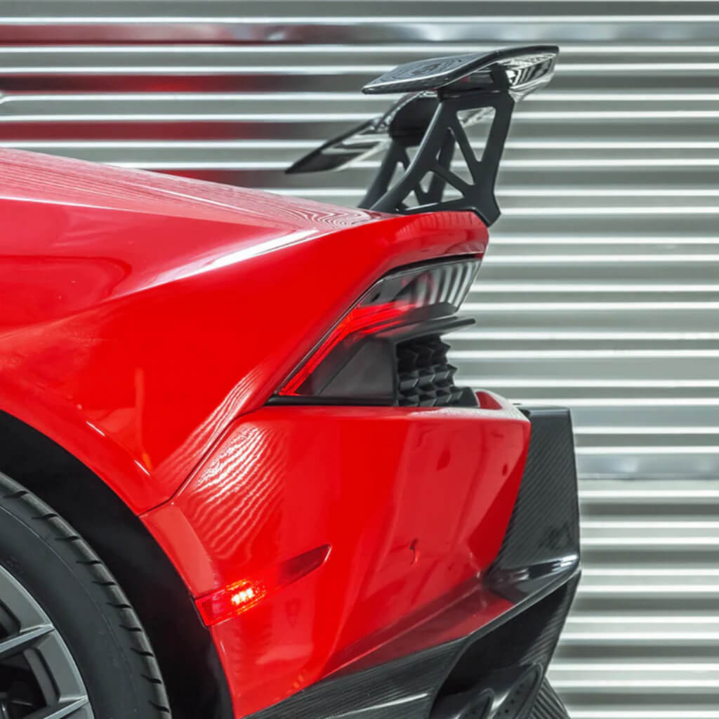 VORSTEINER 0930LOV Wing Blade with Aluminum Uprights NOVARA EDIZIONE (Gloss Carbon) for LAMBORGHINI Huracan LP610-4 / LP580-2 Photo-2