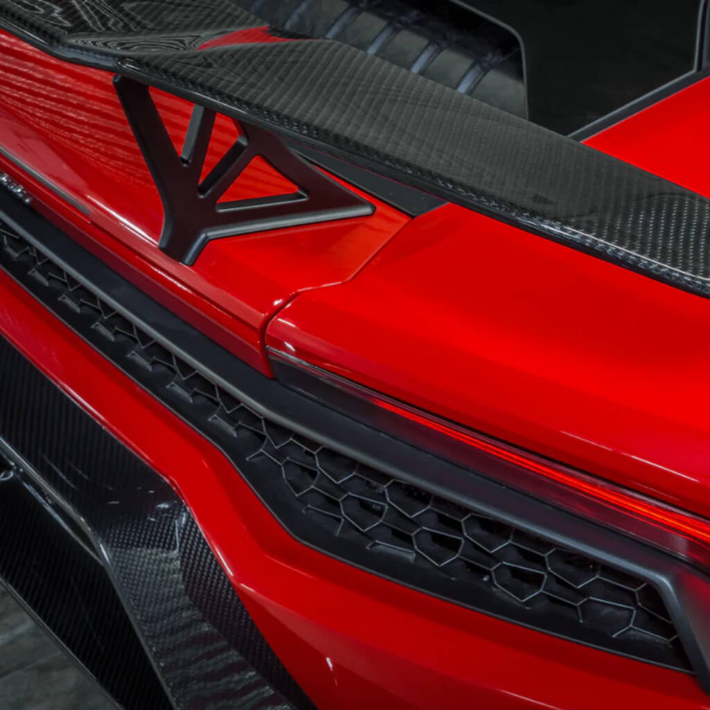 VORSTEINER 0930LOV Wing Blade with Aluminum Uprights NOVARA EDIZIONE (Gloss Carbon) for LAMBORGHINI Huracan LP610-4 / LP580-2 Photo-3