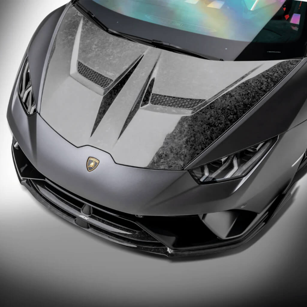 VORSTEINER 1010LOV Bonnet (Matrix Carbon) for LAMBORGHINI Huracan EVO / Performante Photo-1