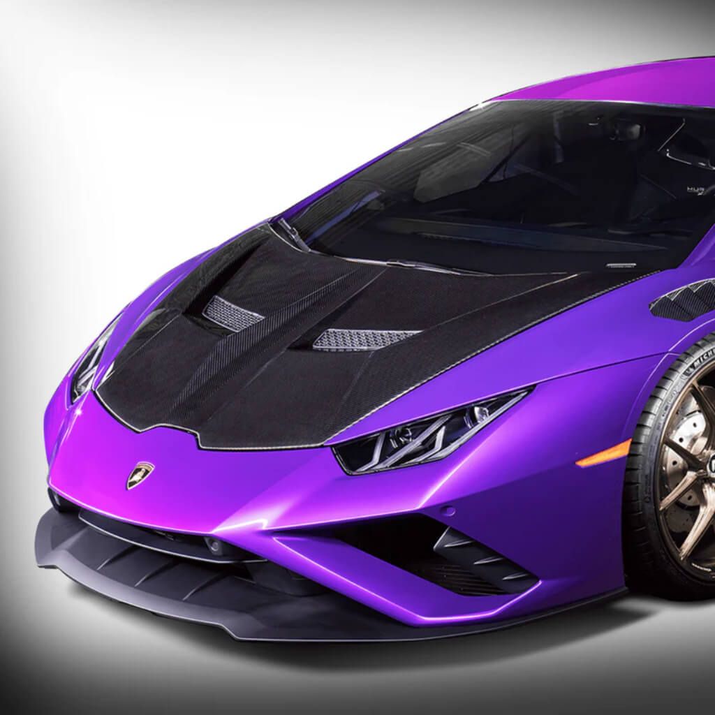 VORSTEINER 1013LOV Bonnet (Gloss Carbon) for LAMBORGHINI Huracan EVO / Performante Photo-2