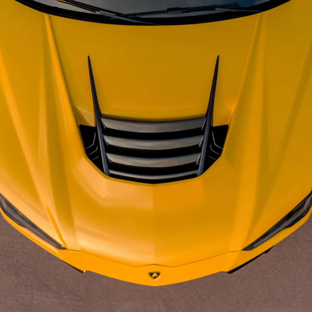 VORSTEINER 2010LOV Bonnet RAMPANTE EDIZIONE (Gloss Carbon) for LAMBORGHINI Urus 2018- Photo-8