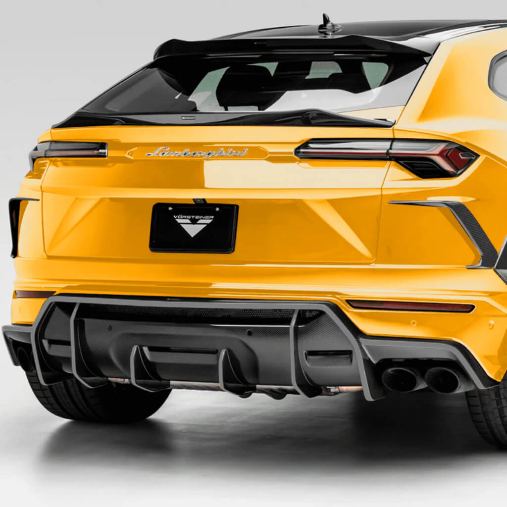 VORSTEINER 2050LOV Rear Diffuser RAMPANTE EDIZIONE (Gloss Carbon) for LAMBORGHINI Urus 2018- Photo-1
